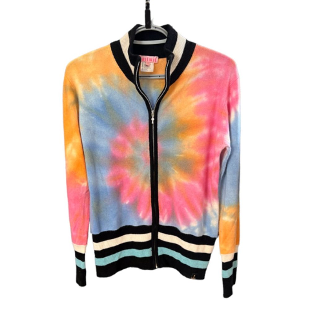 KNITWIT Cashmere Zip Cardigan